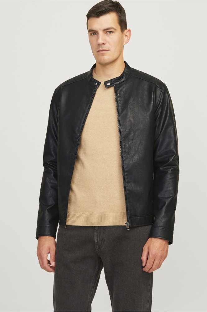 JREBCALEB PU JACKET NOOS 12264054 Black